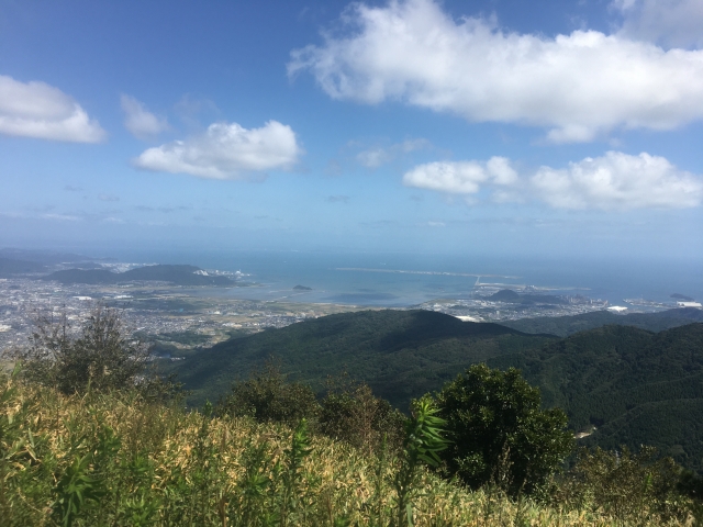 山頂からの眺め